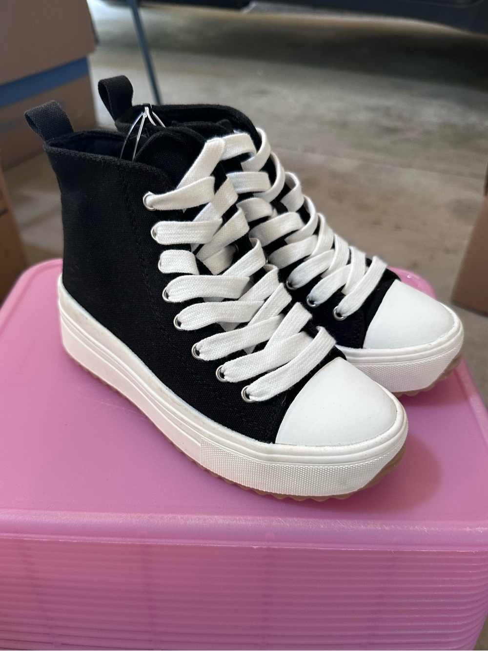 Girls Art Class Blakely High-Top Canvas Sneakers